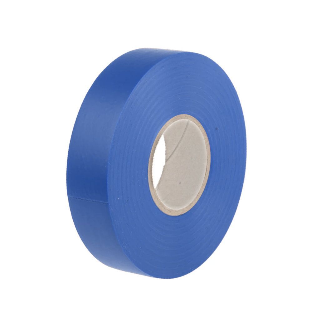 19mm x 33m Blue PVC Electrical Tape - Image 1