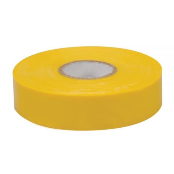 19mm x 33m Yellow PVC Electrical Tape - Image 1