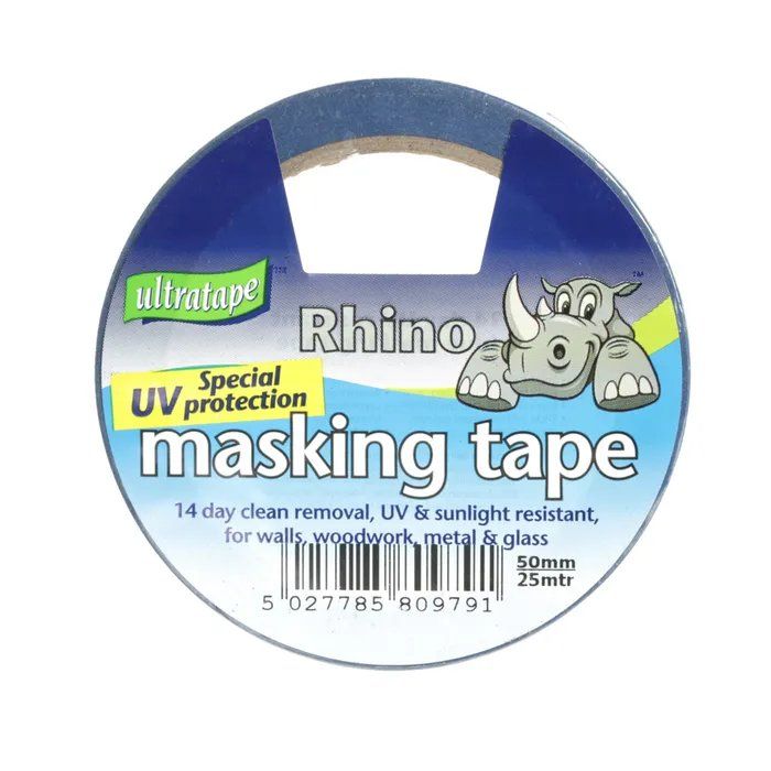 50mm x 50m Blue Masking Tape - Image 1
