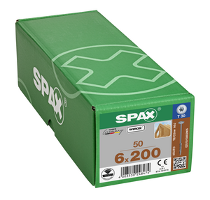 Spax T-Star Plus washer-head Wirox coated 6.0 x 200mm T30 - Image 1