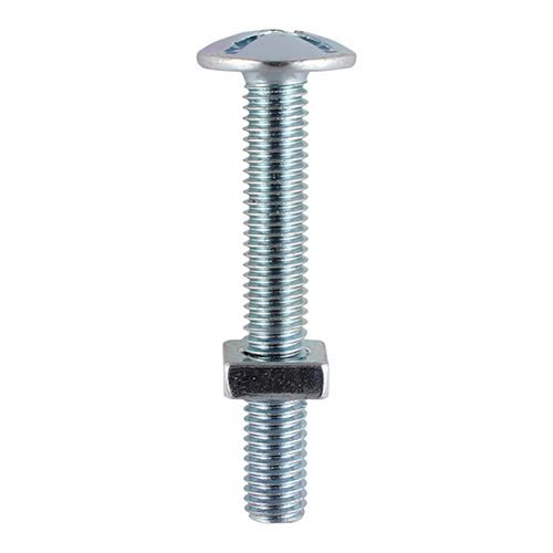 Roofing Bolts c/w Nuts 6 x 40 mm Bag 8 - Image 1