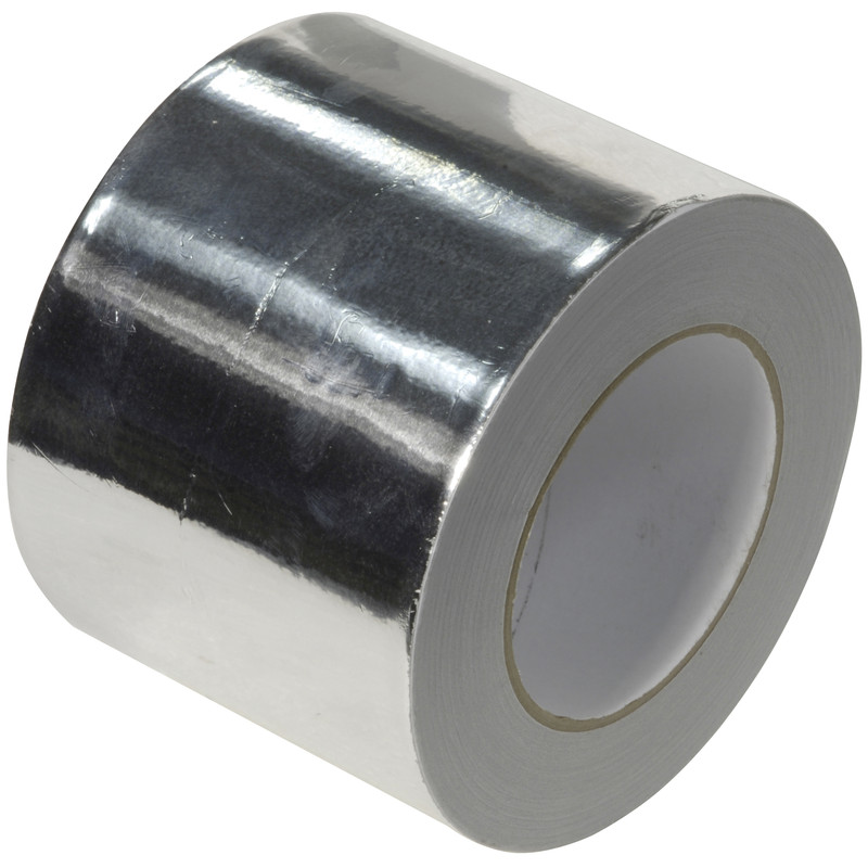 100mm X 45.7m Solvent Aluminium Foil Tape - Image 1