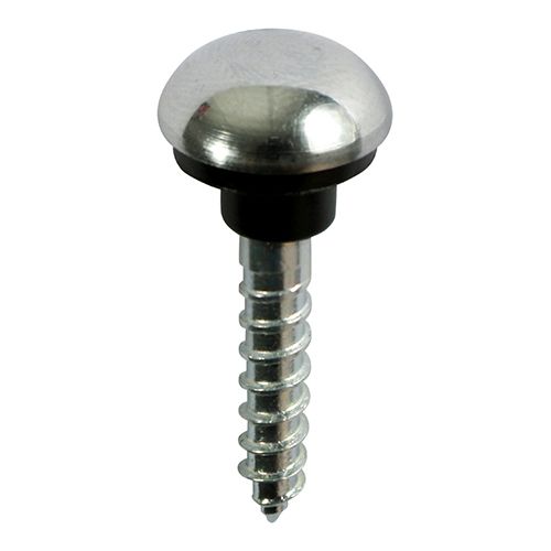 Chrome Mirror Screws 4.0 x 40mm Bag 8 (08112CMIRP) - Image 1