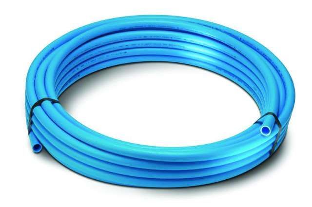 MDPE Pipe 25MM X 50M SDR11 Coil Blue - Image 1