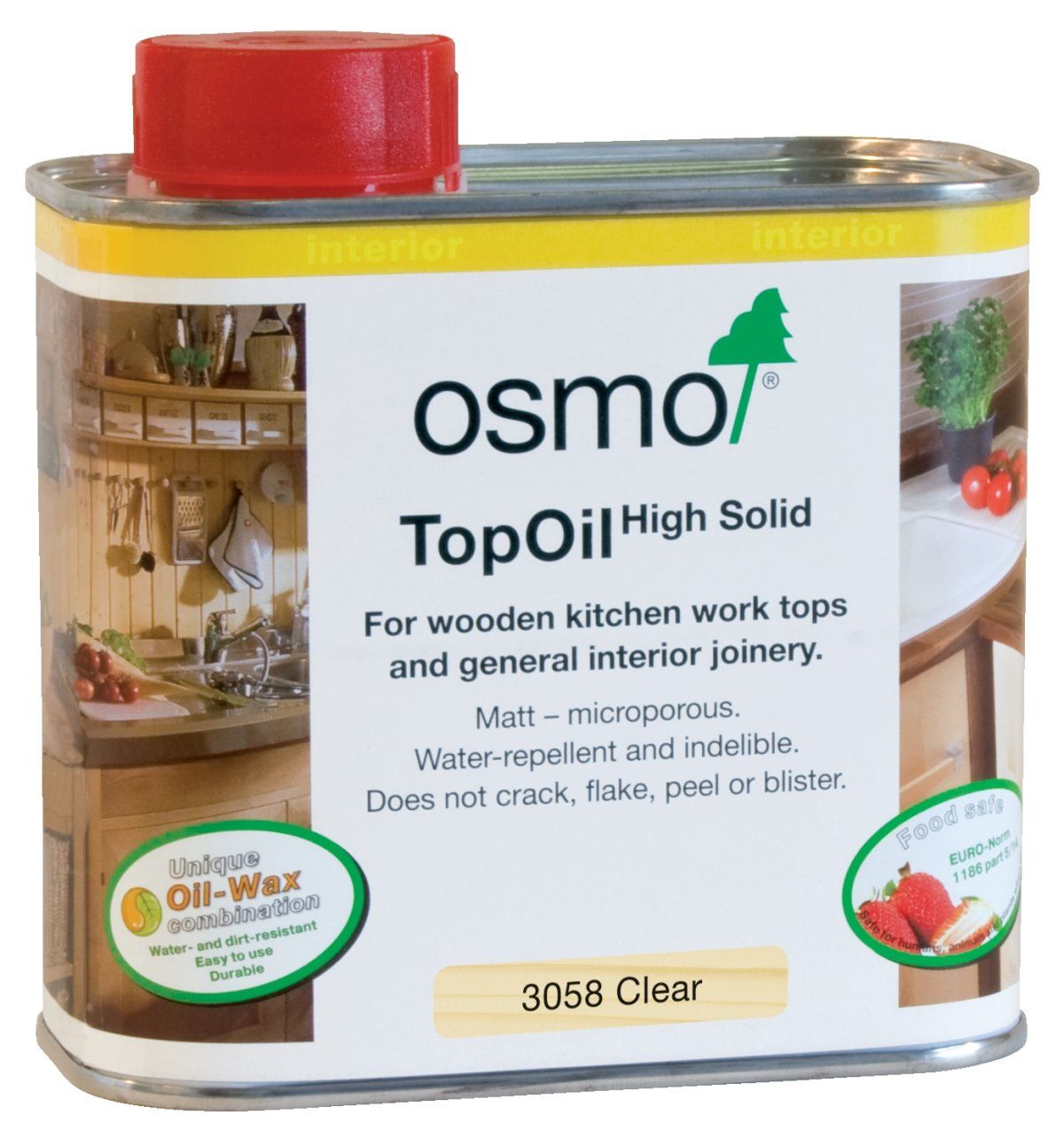 OSMO TopOil Clear Matt 0.5L - Image 1