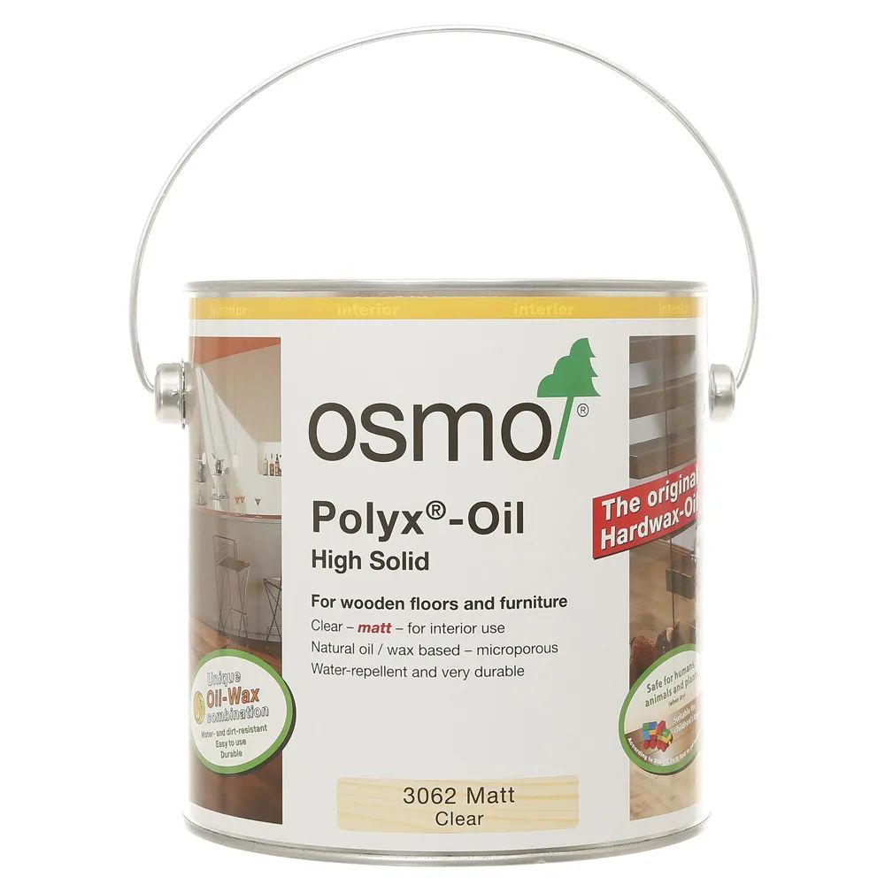 OSMO Polyx Oil Original Clear Matt 2.5L - Image 1