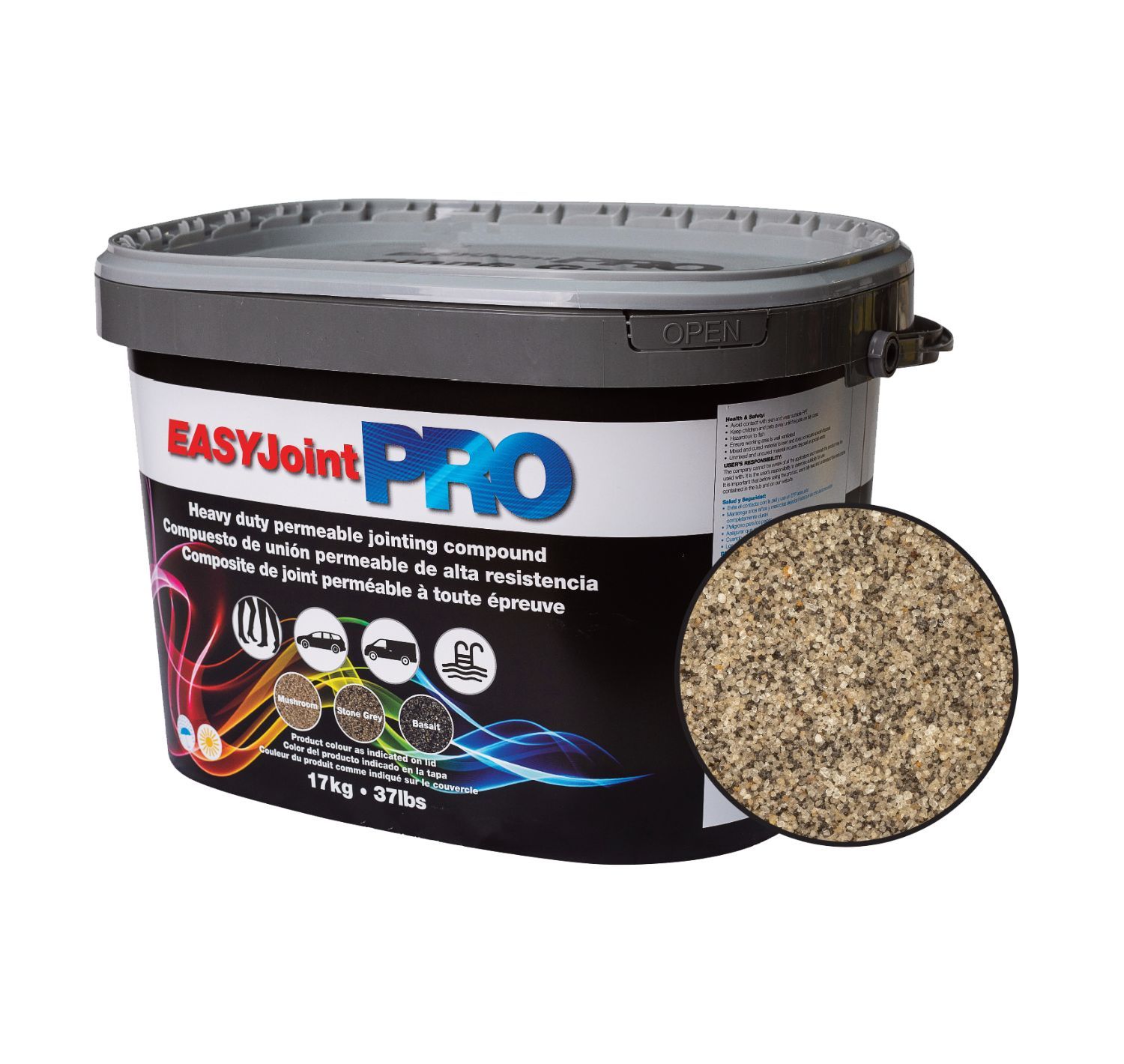 Easy Joint PRO 17Kg Tub Epozy Jointing - Granite - Image 1