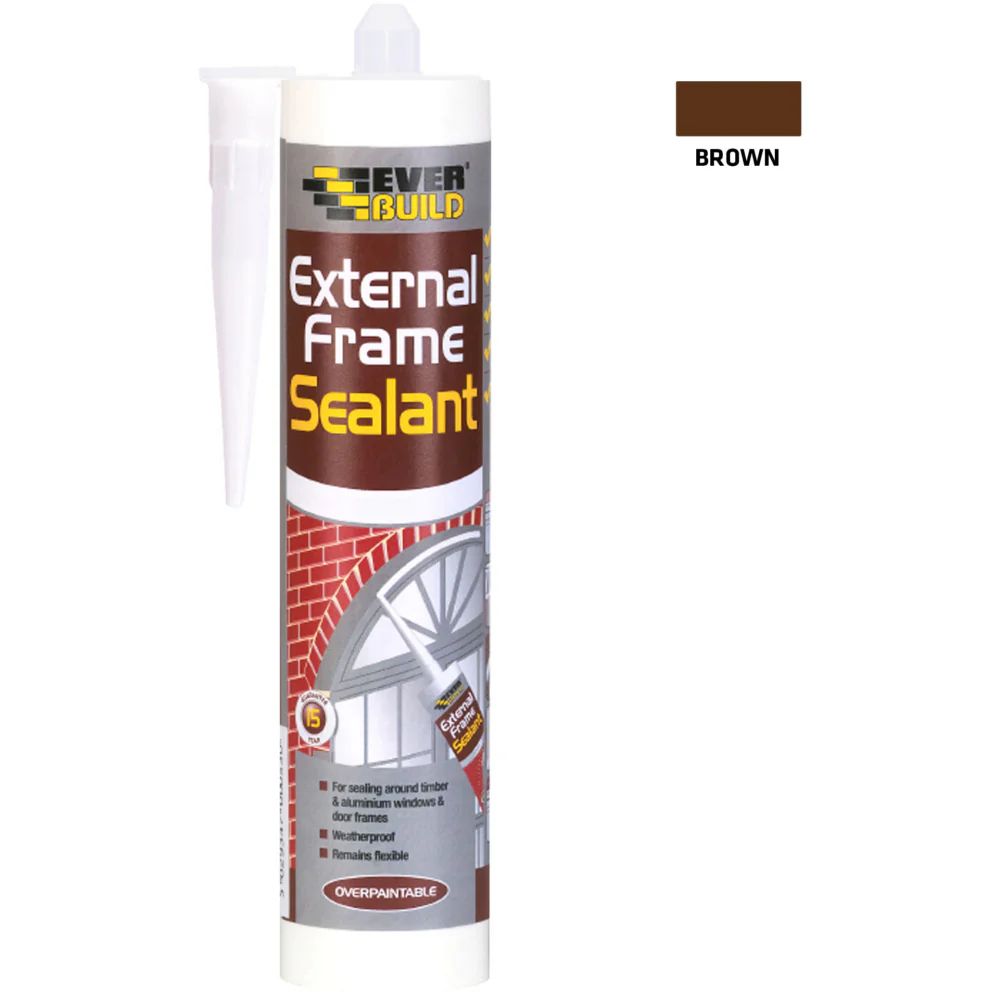 Ext Frame Sealant Brown - 290ML - Image 1