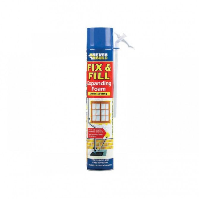 Hand Held Expanding Foam 750ml (Fix & Fill) - Image 1