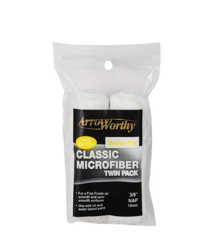 Arroworthy Classic 4" Microfiber MiniRod Twin Pk Medium Pile - Image 1