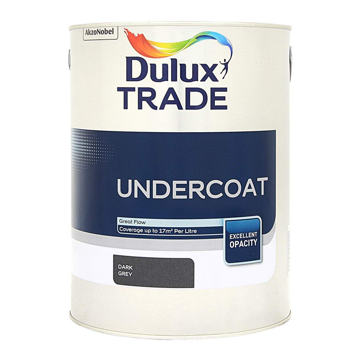 Dulux Trade Undercoat Dark Grey 5L - Image 1