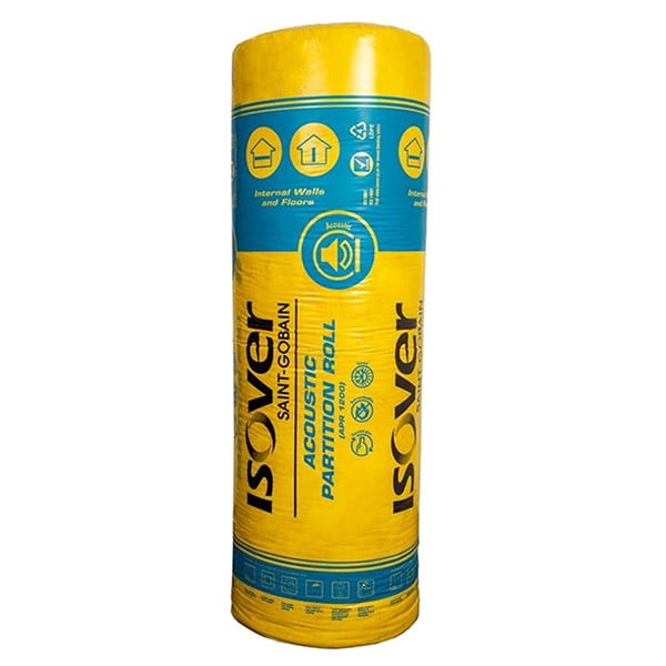 Isover Acoustic Partition Roll (APR 1200) 100mm (11m2 Per Pack) - Image 1