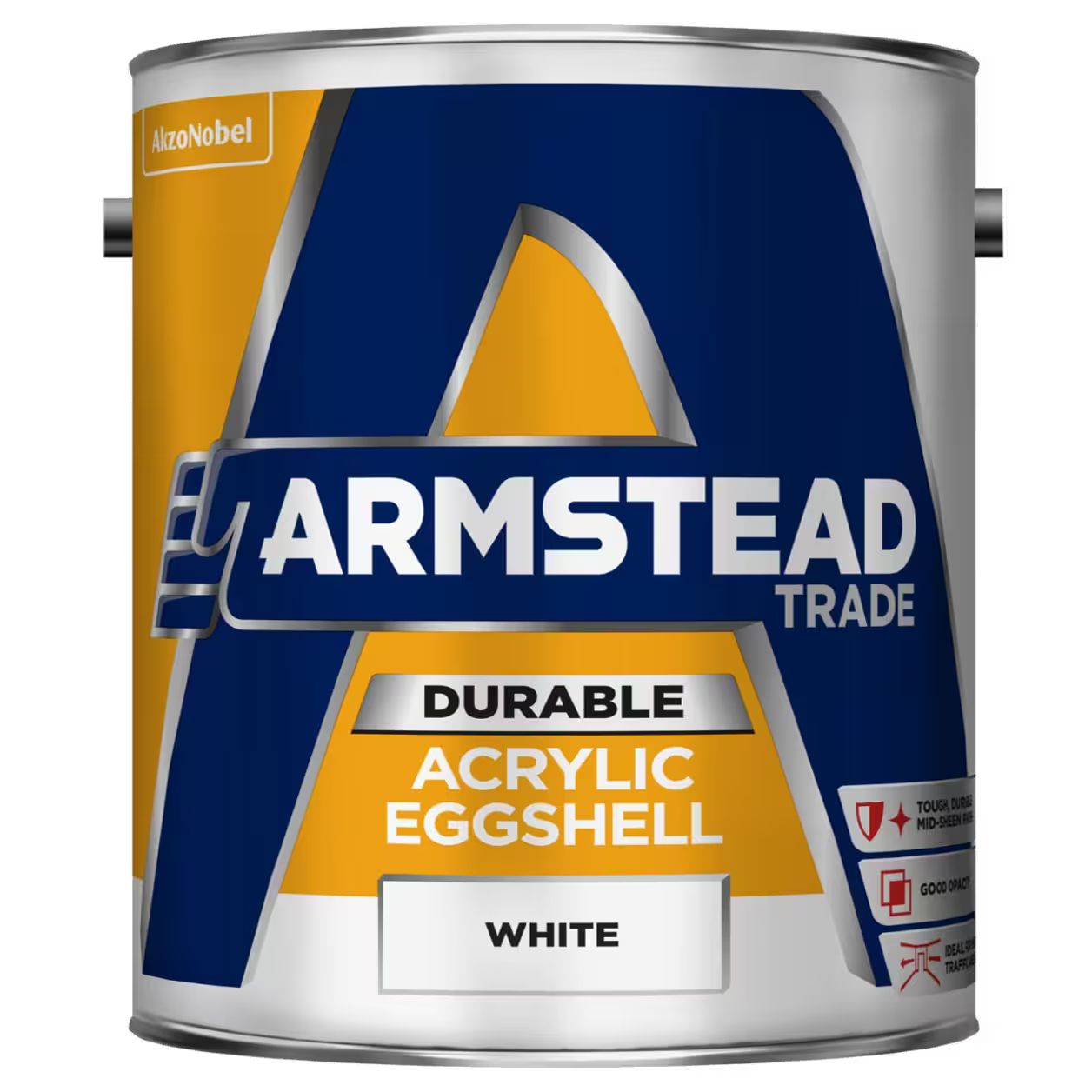 Armstead Trade Eggshell White 5L - Image 1
