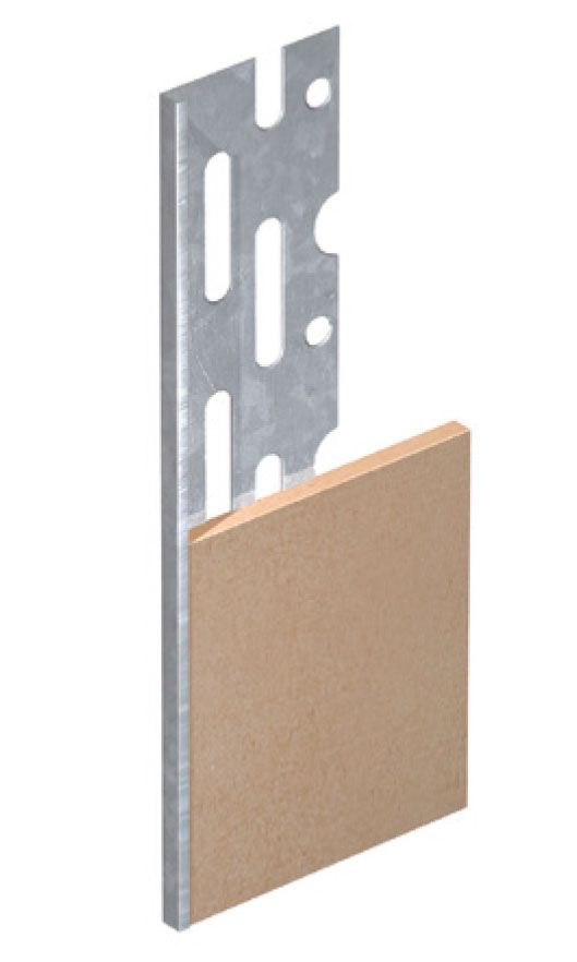 Expamet 3mm Thin Coat Plaster Stop 3000mm (560A3000) - Image 1