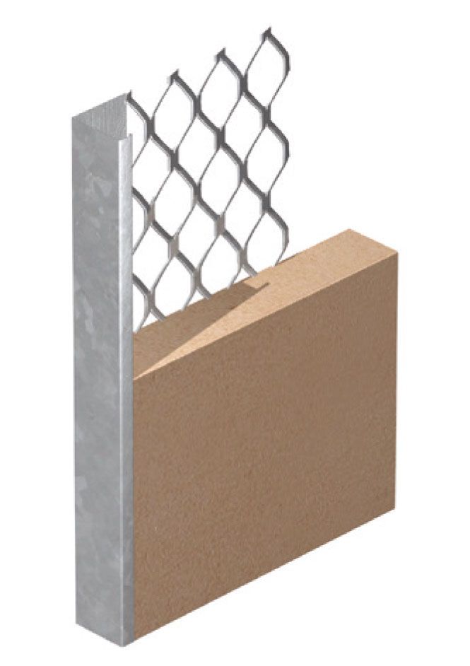 Expamet 10mm Galv Plaster Stop 3000mm (562A3000) - Image 1