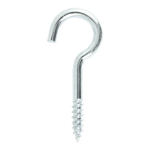 Screw Hooks - BZP 60mm - Image 1