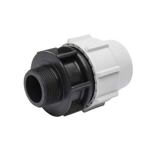 Plasson MDPE Male Adaptor - 25 x 3/4" (7020D20) - Image 1
