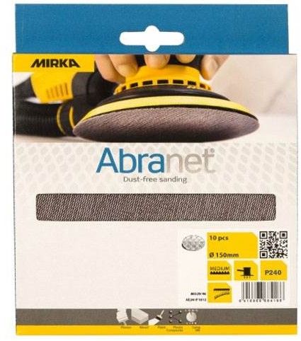 Abranet 150mm Grip P240 10 Pack - Image 1