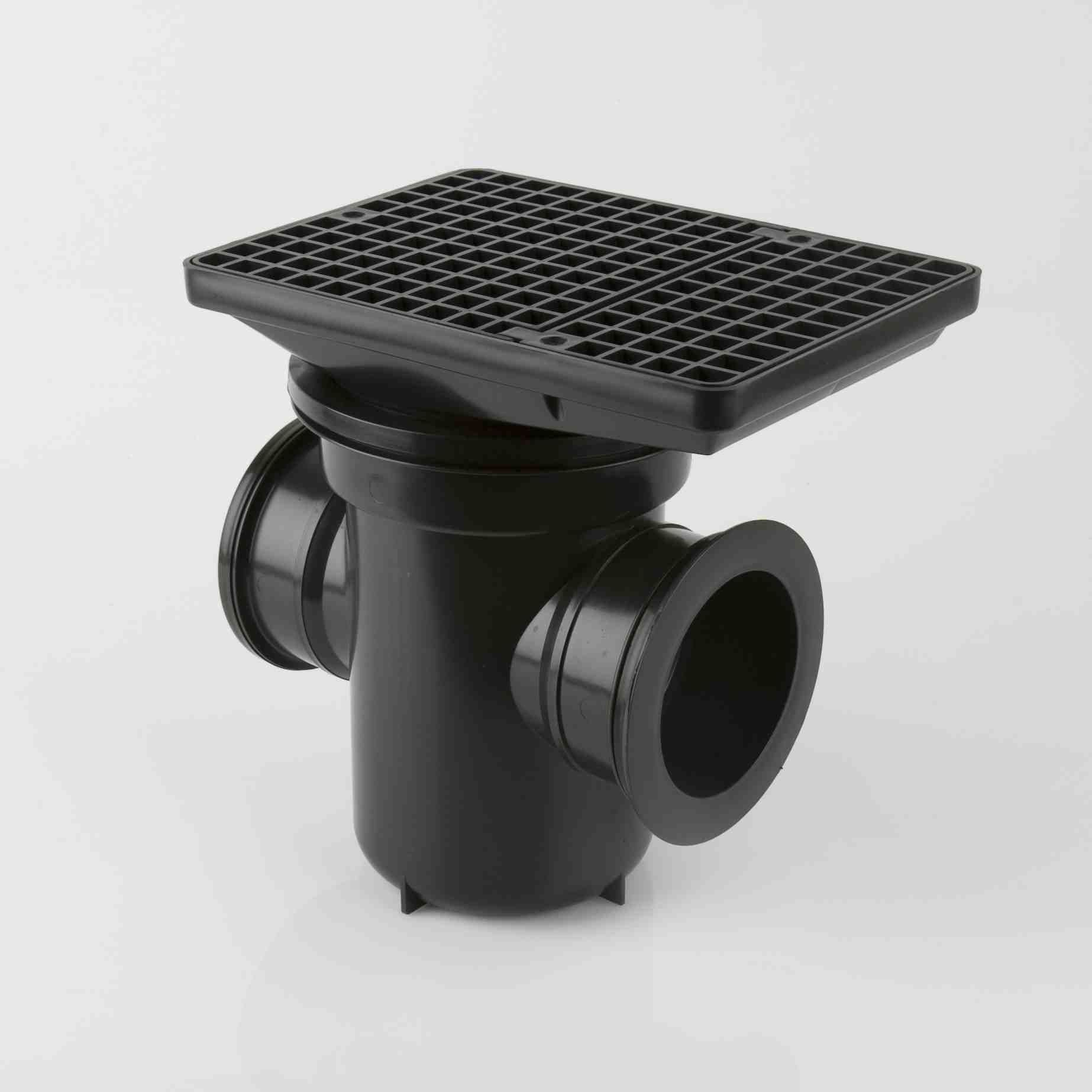 B1002 - Back Inlet Roddable Gully Rectangular Grid 90 Deg - Image 1