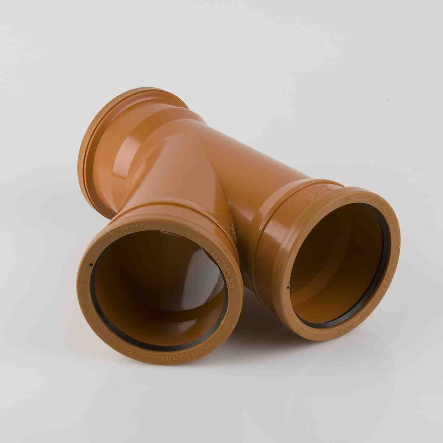 B4091 - Triple Socket Branch 110mm X 110mm X 45 Deg (Y) - Image 1