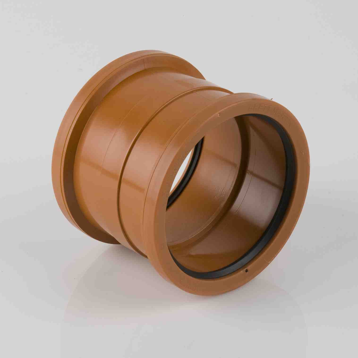 B5001 - Double Socket PVC Coupler 110mm - Image 1