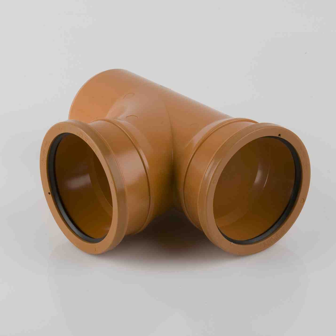 B5101 - Double Socket Branch 110mm X 87.5 Deg (T) - Image 1