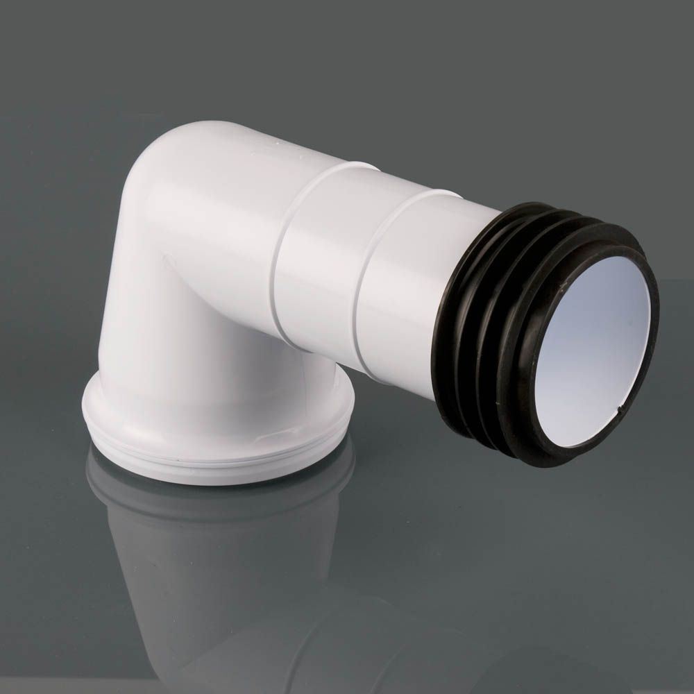 B5152 - 110mm Bent WC Adaptor - Image 1