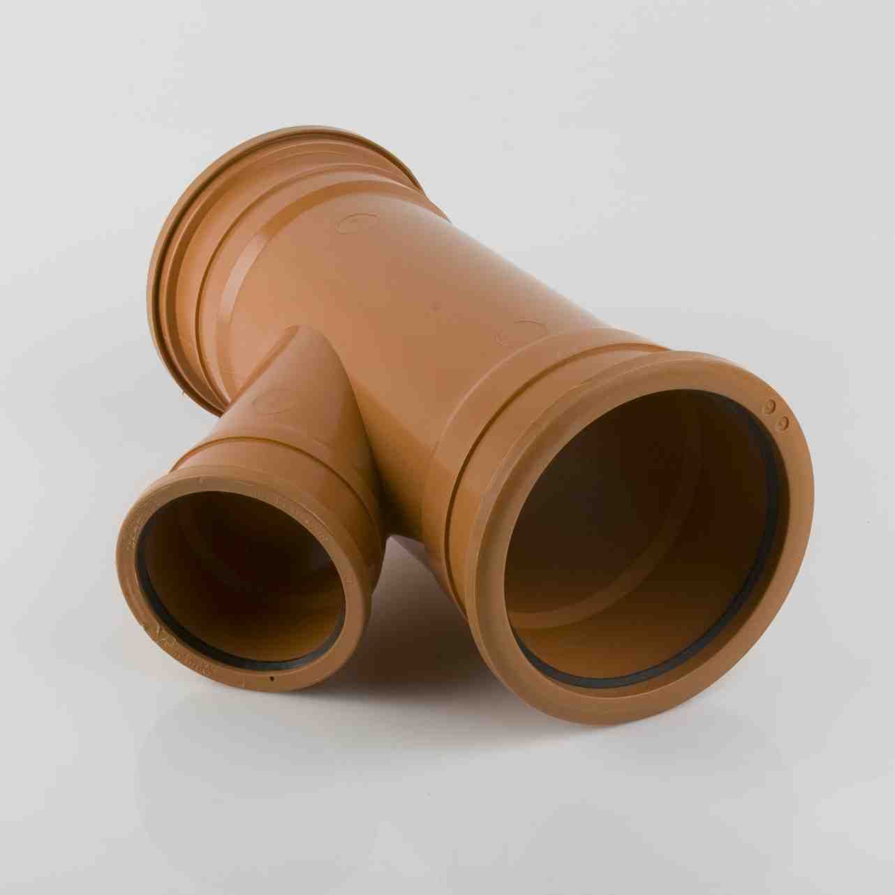 B7102 - Triple Socket Branch 160mm X 110mm X 45 Deg (Y) - Image 1