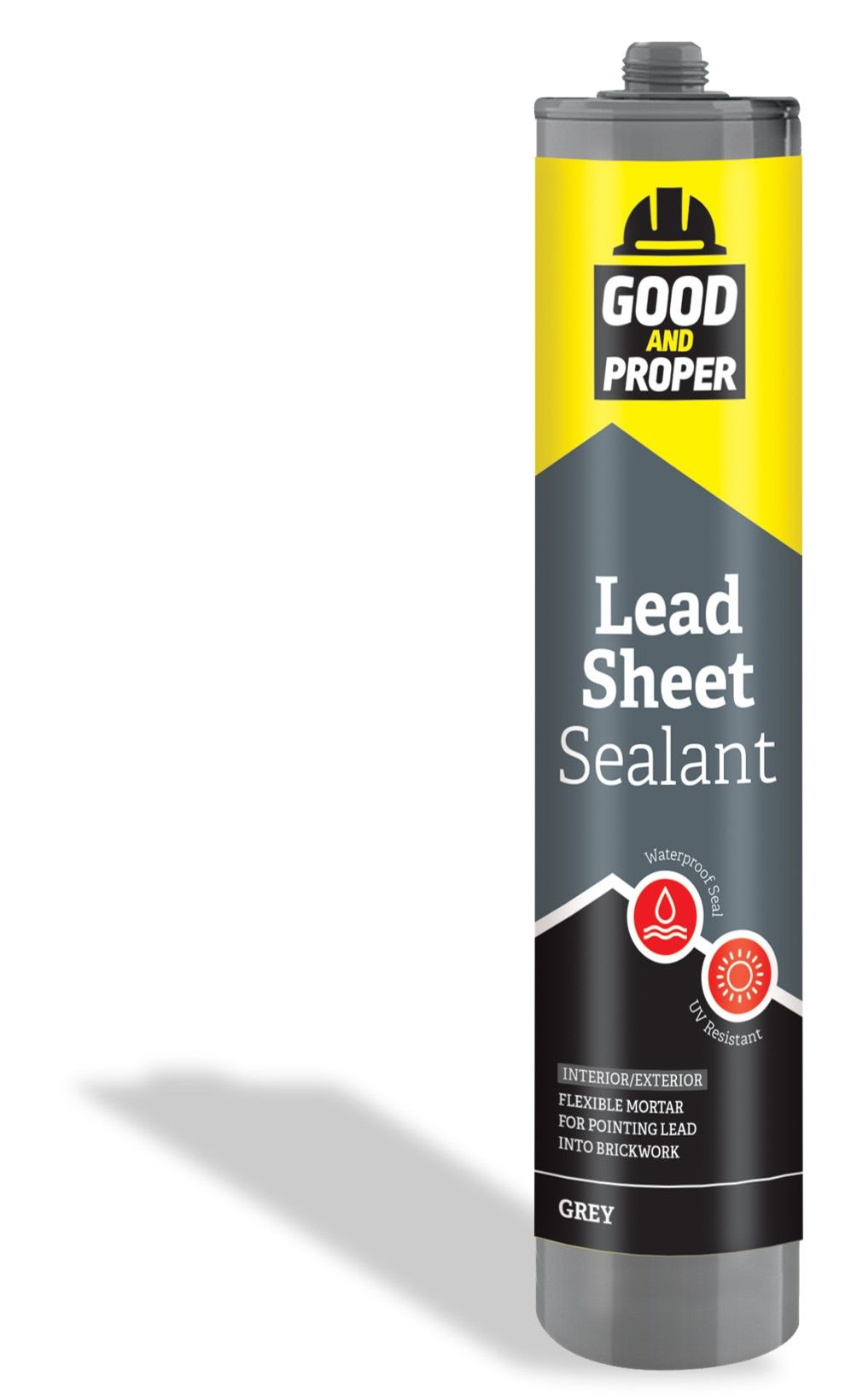 Good & Proper Lead Sheet Sealant 300ml Grey - Image 1