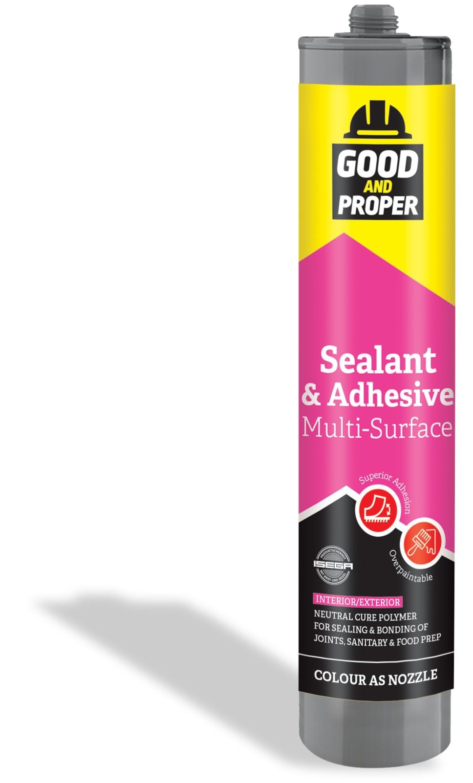 Good & Proper Sealant & Adhesive MS 290ml White - Image 1