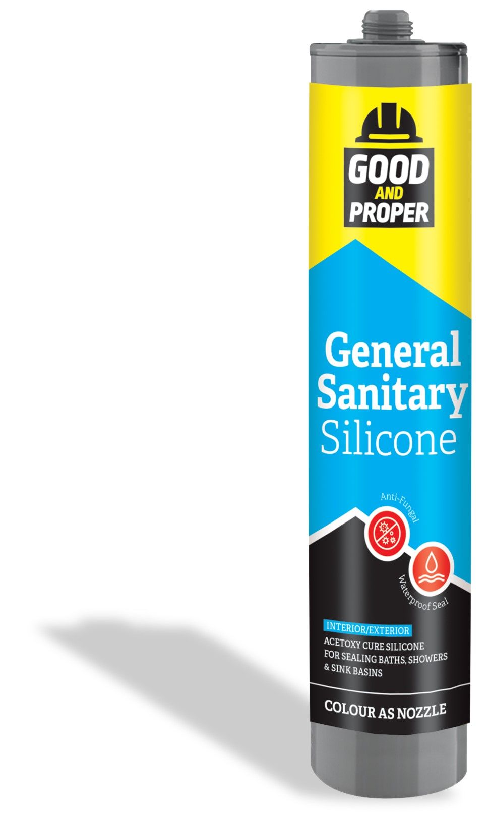 Good & Proper Sanitary Silicone 300ml Clear - Image 1