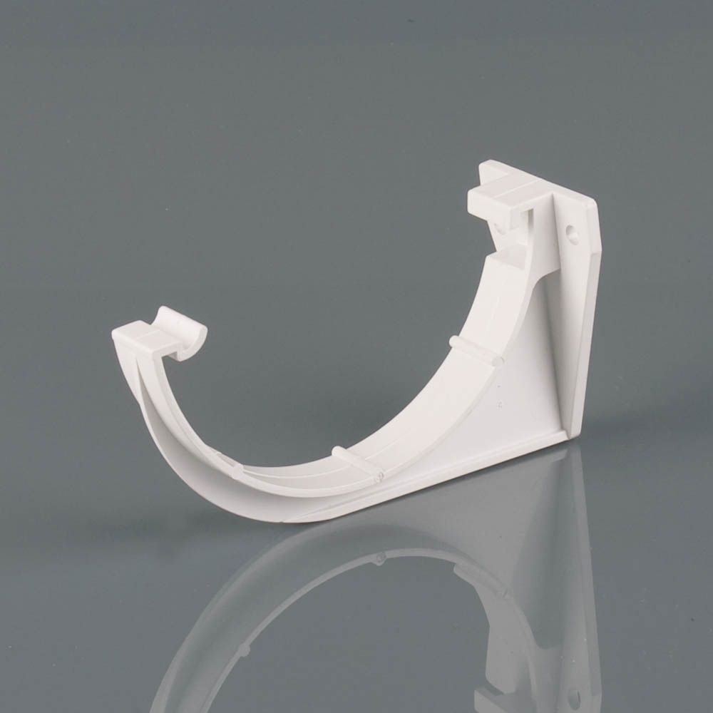 BR043A - Roundstyle 112mm Gut.Supp.Brk - Arctic White - Image 1