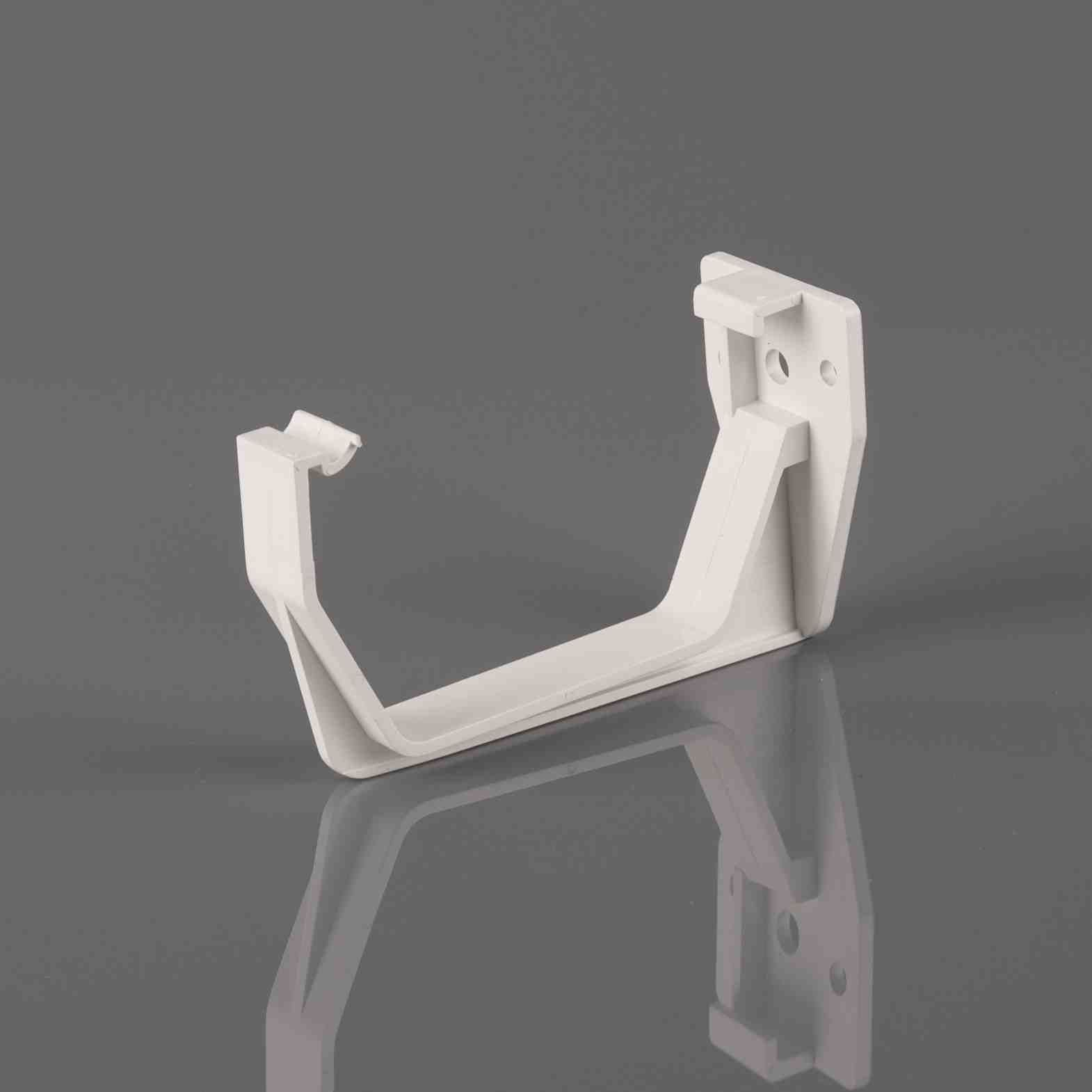 BR053A - Squarestyle 114mm Gut.Supp.Brk - Arctic White - Image 1
