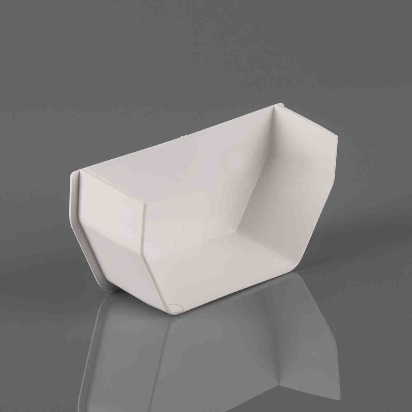 BR056A - Squarestyle 114mm Int. Stopend - Arctic White - Image 1