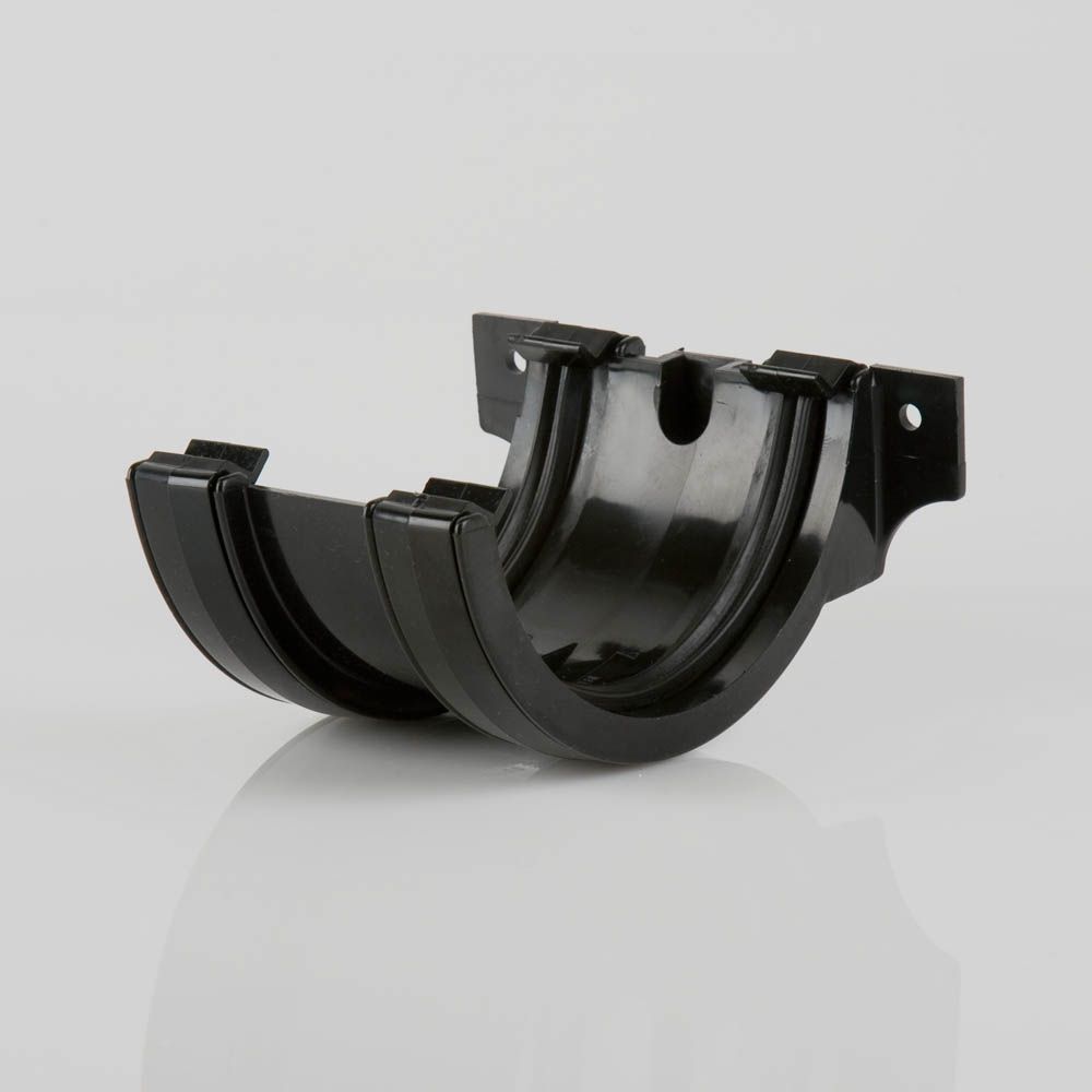 BR044B - Roundstyle 112mm Gut.Joint.Brk - Black - Image 1