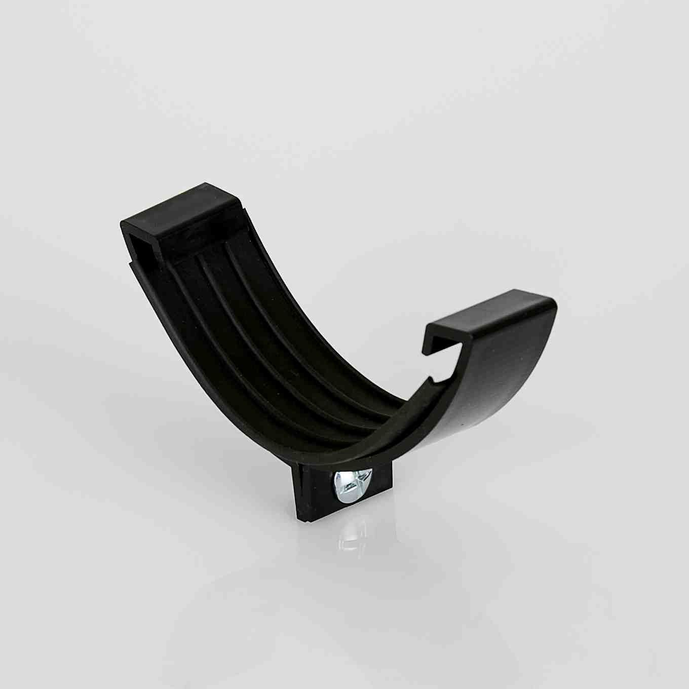 BR491B - 112mm Gutt Conn-H/R Cast Iron - Black - Image 1