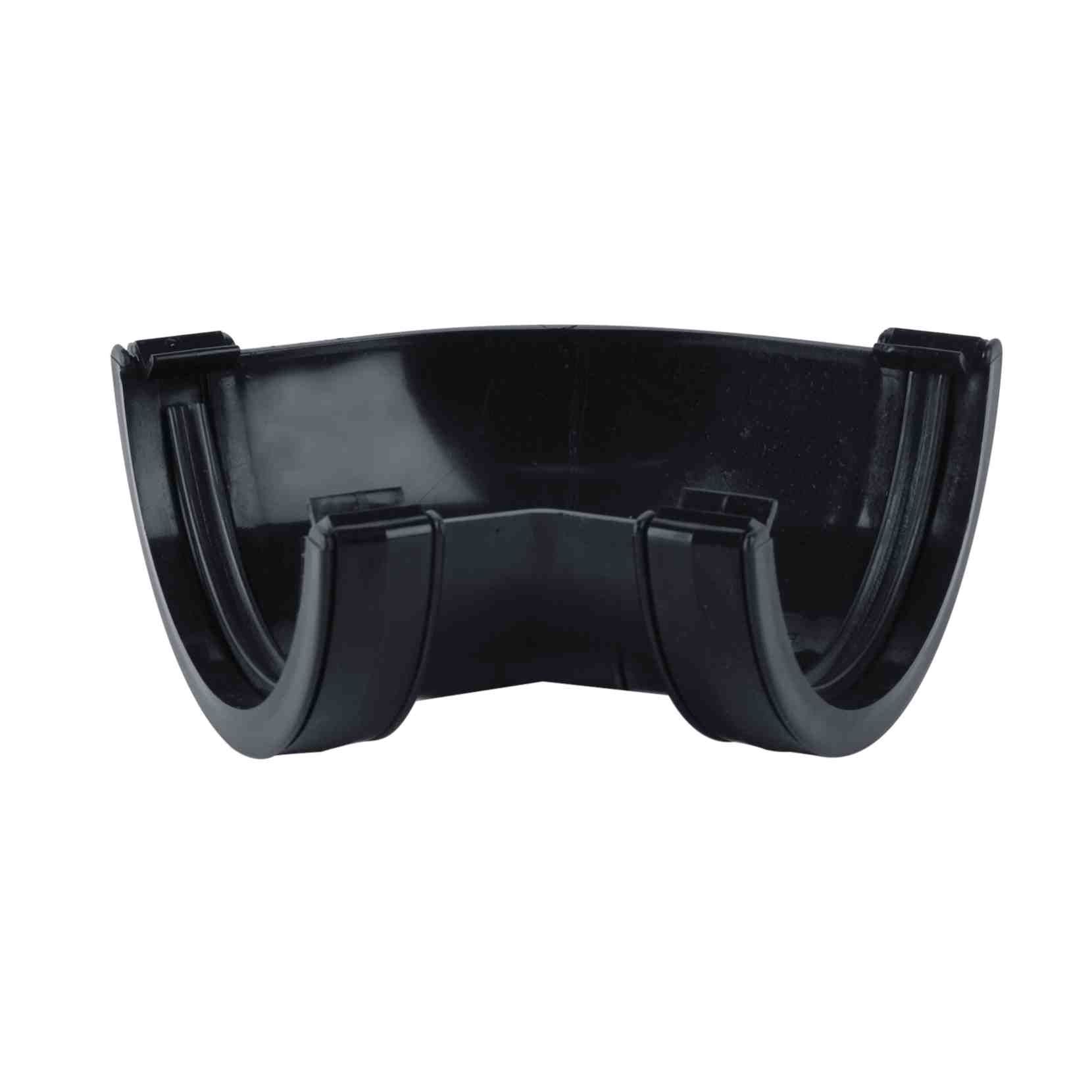 BR049B - 112mm Hr Gutter Angle 135 Deg - Black - Image 1