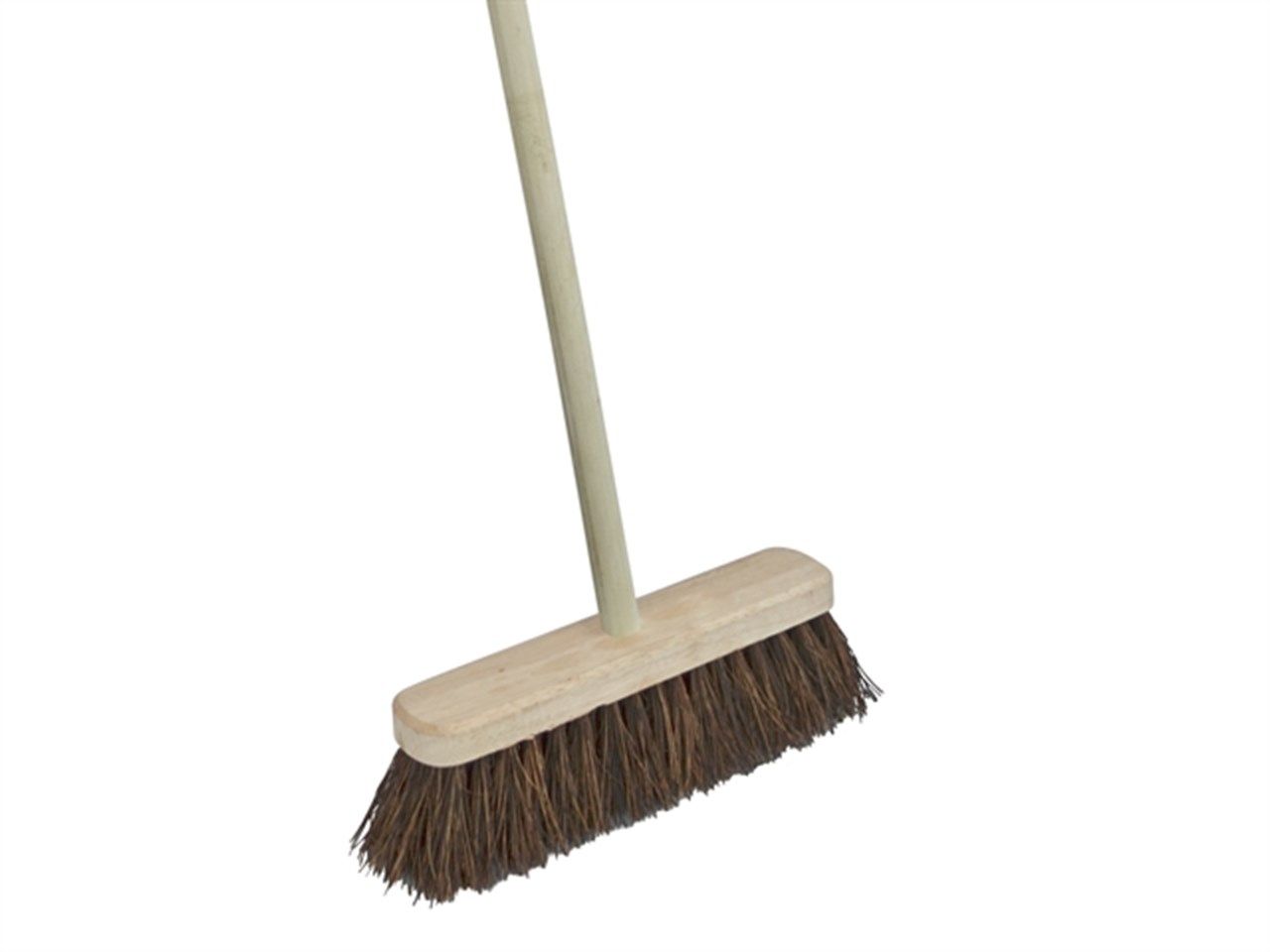 Bassine Broom 12" With 48" Handle (FAIBRBASS12H) - Image 1