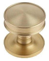 Frelan Berkeley Sb Cupboard Knob Satin Brass - Image 1