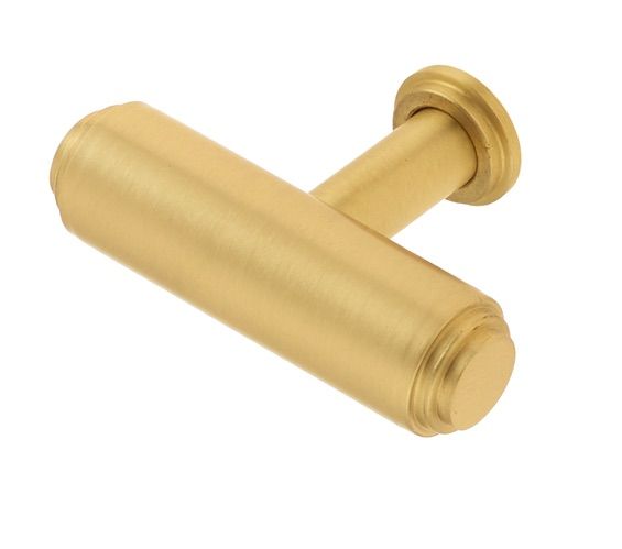 Frelan Belgrave Sb T Bar Cupboard Satin Brass - Image 1