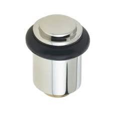 Frelan PN Floor mounted doorstop Polished Nickel - Image 1