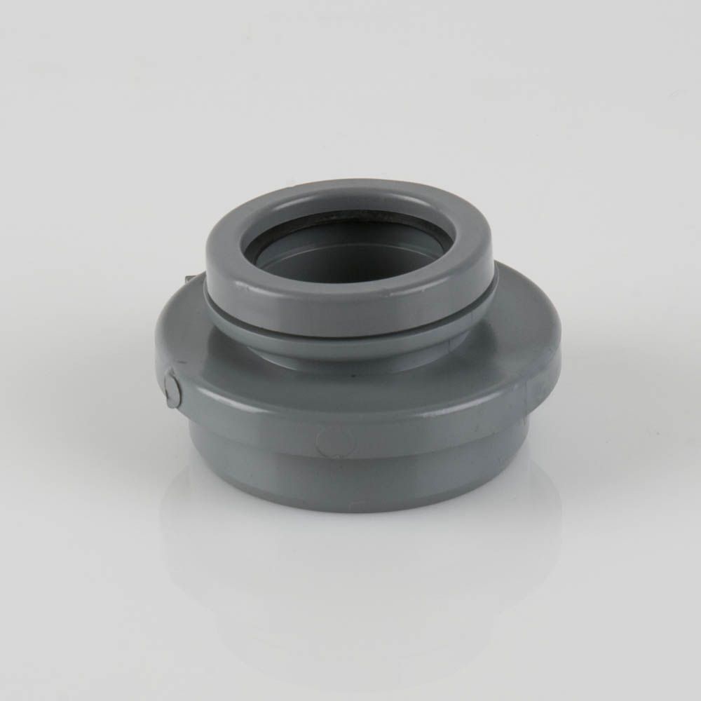 BW4G - 32mm Angled Waste Adaptor Grey - Image 1