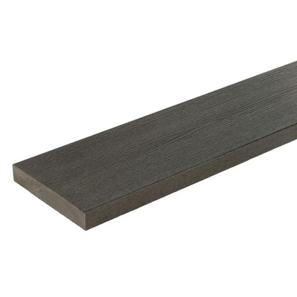 Saige Contemporary Decking Solid Board 143mm x 23mm x 3.6m Charcoal - Image 1