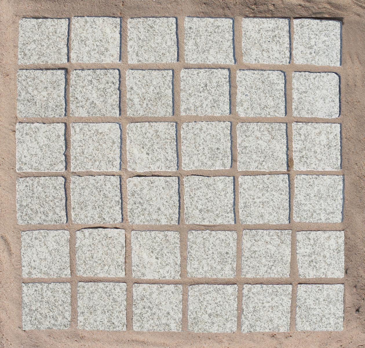 Silver Granite Setts 100x100x50mm - Image 1