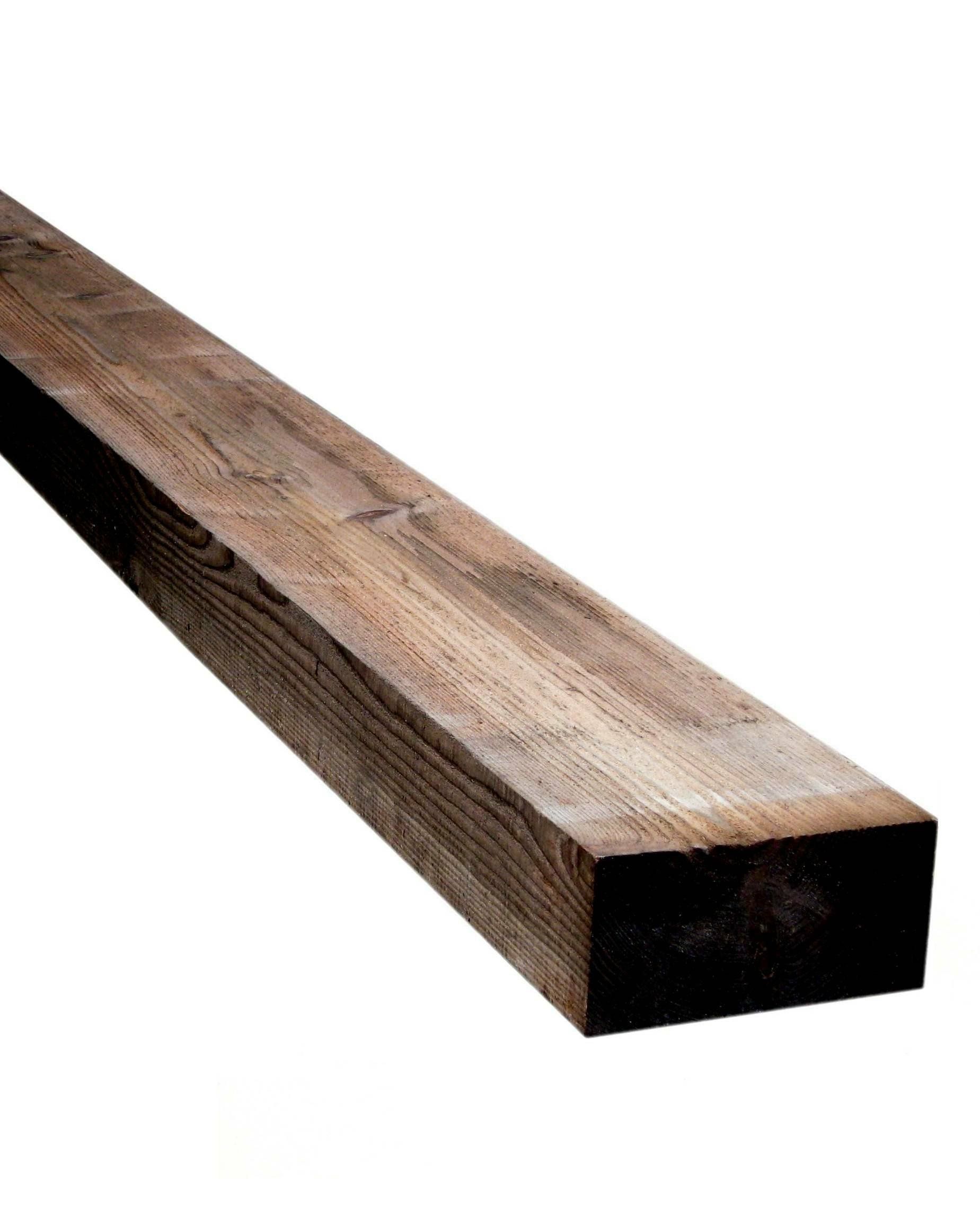 Brushwood Charred Sleepers 95 X 195 X 2400mm - Image 1