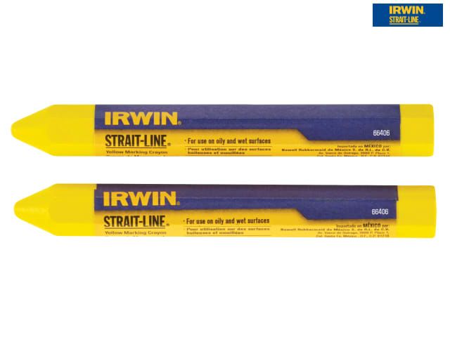 S/LINE CRAYONS (CARD 2) YELLOW 666062 - Image 1