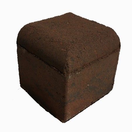 Bretts Drivestyle Kerb Corner Bullnose - Brindle 125X125mm - Image 1