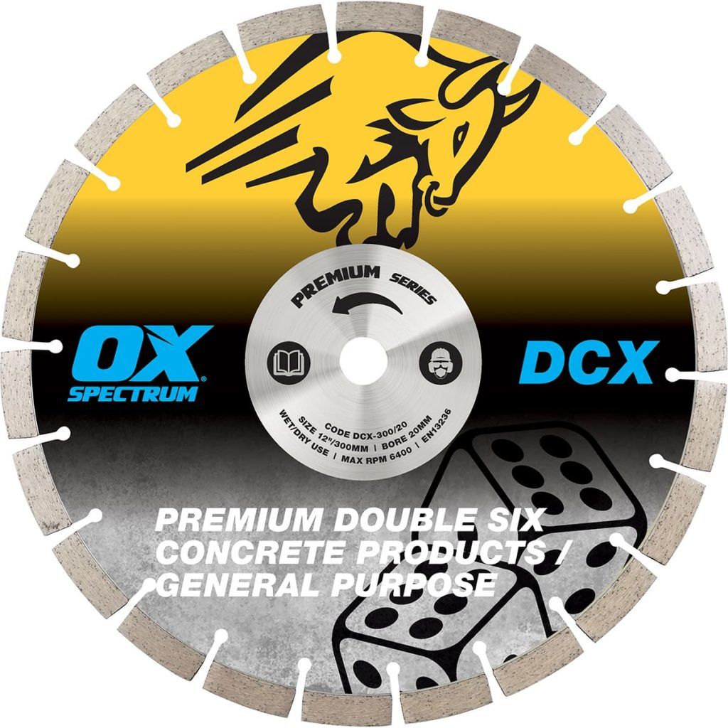 Spectrum Trade Double Six Diamond Blade - GP - 300/20mm - Image 1