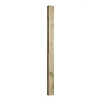 Cheshire Deck Post Stop Chamfered 82 x 1300mm PEFC - Image 1