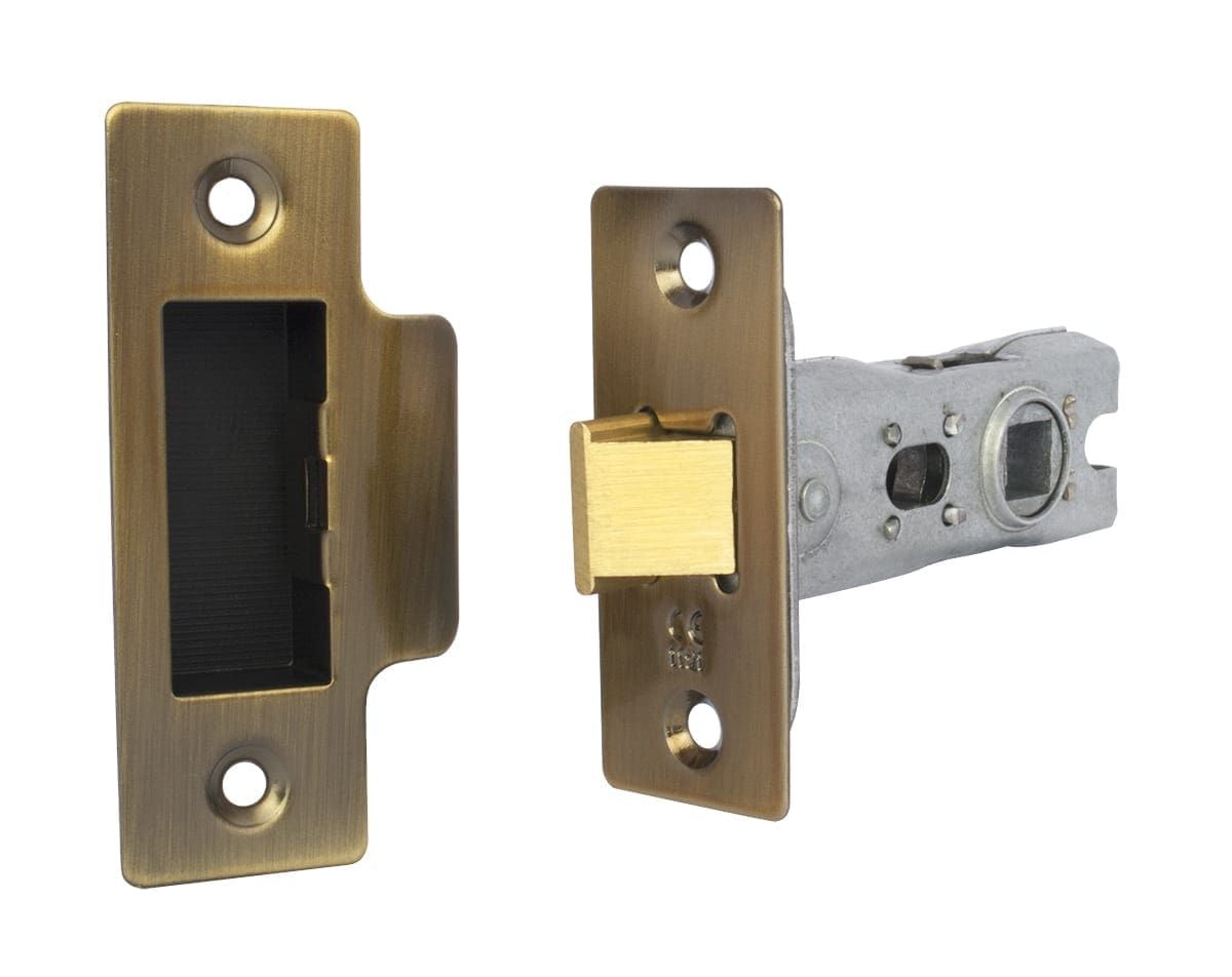 ANB 76mm CE Tubular Mortice Latch - (Bolt Through) - Image 1